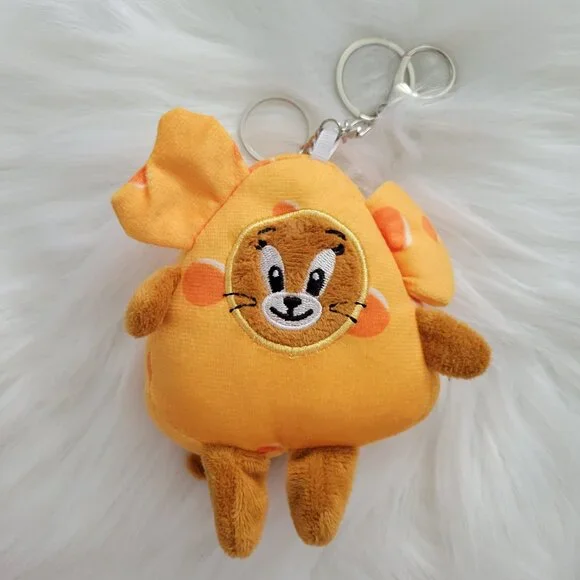 Tom & Jerry Plush Keychain Set